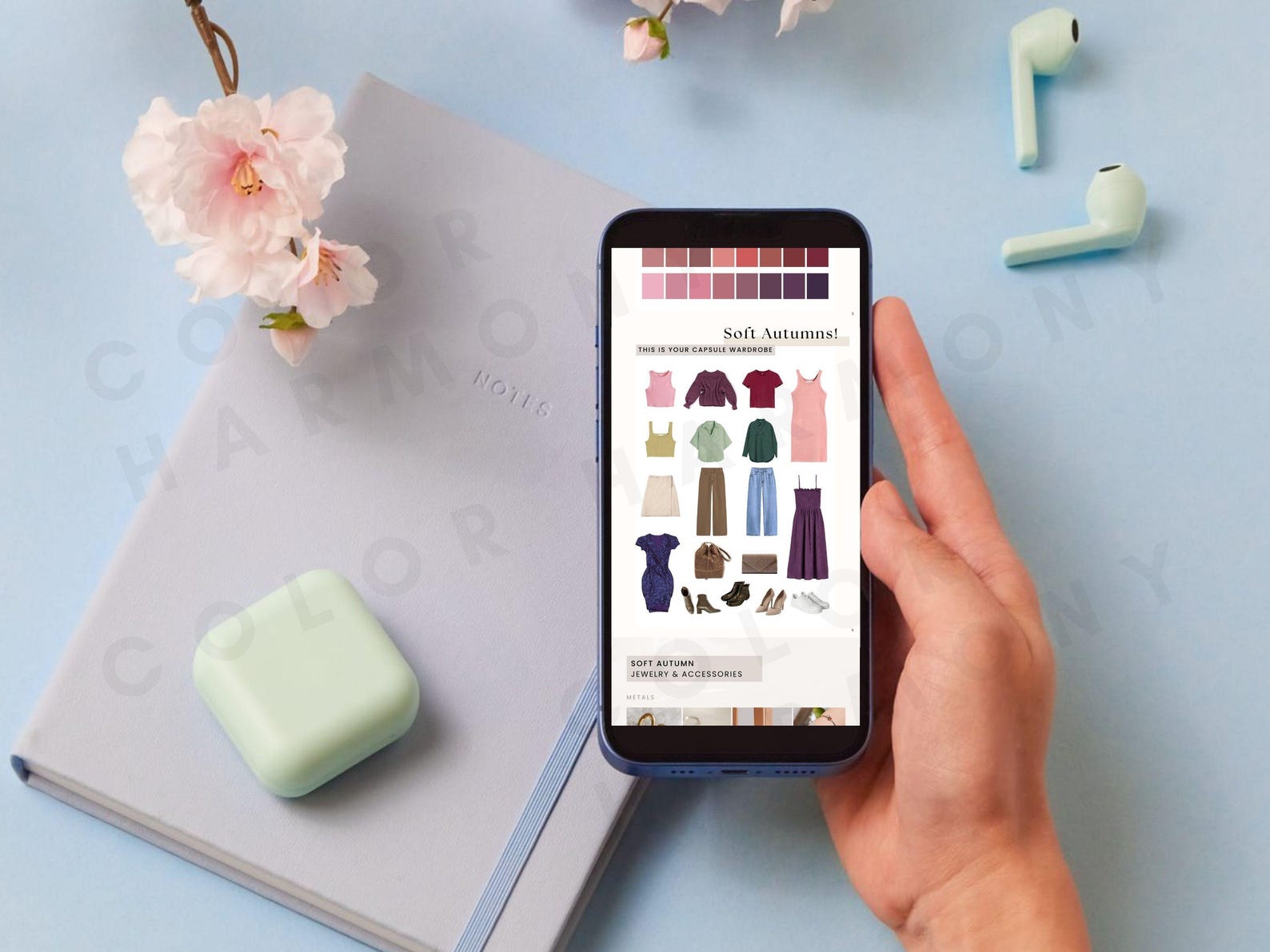 Soft Autumn Guide | 12 Seasonal Analysis Kit & Personal Color Digital ...