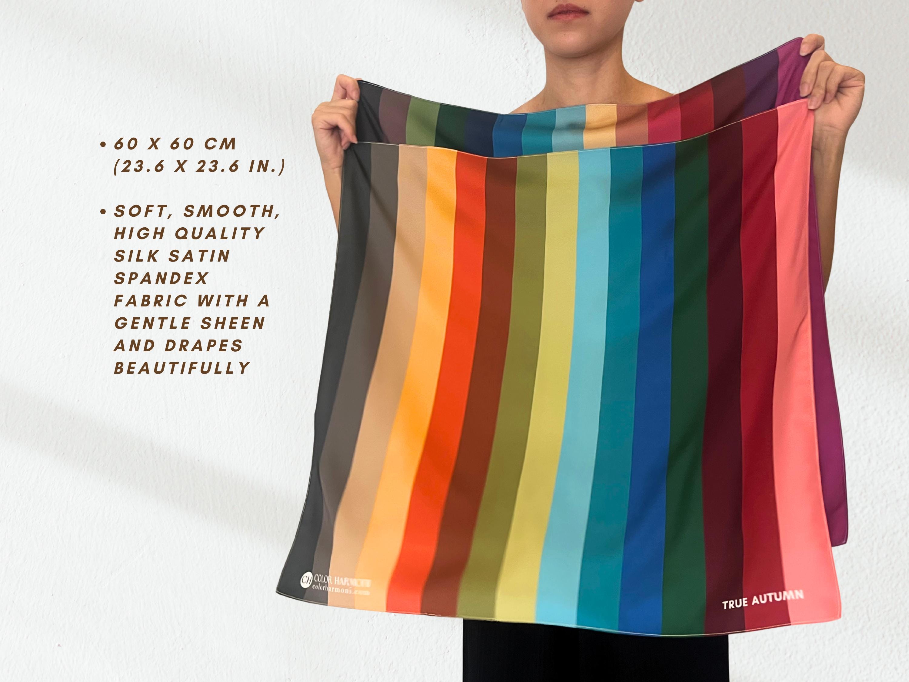 12 Seasons Color Analysis Drapes Set | Labeled Personal Draping Kit for ...