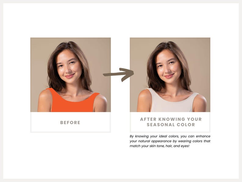 Expert Personal Color Analysis | Personalized Online Seasonal Color Consultation | Discover Your Ideal Palette for Styling | Customized Gift image 8