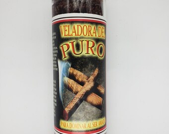 Veladora preparada de puro Cigar fixed candle