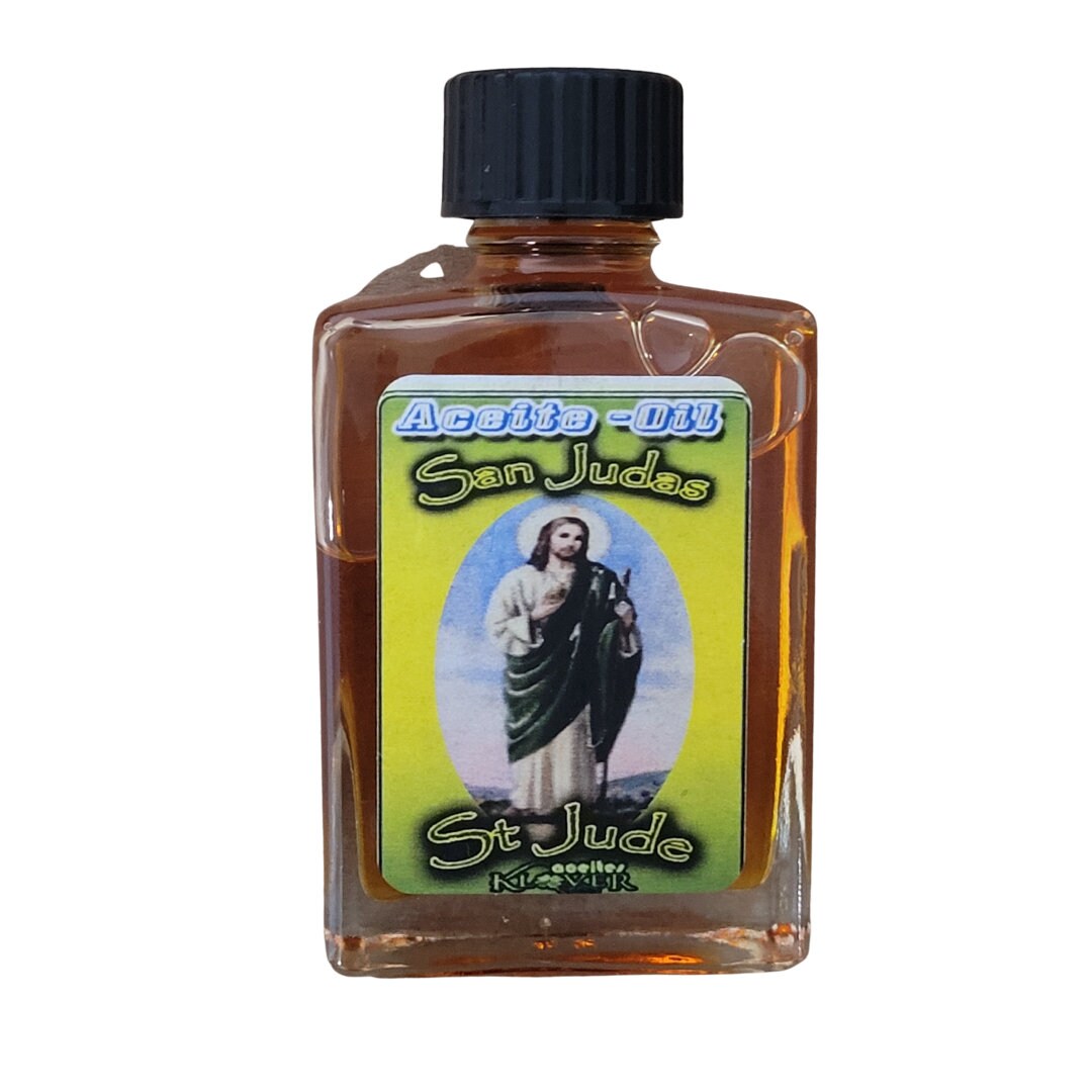 Aceite De San Judas St Jude Oil 1 Fl. Oz Bottle Etsy