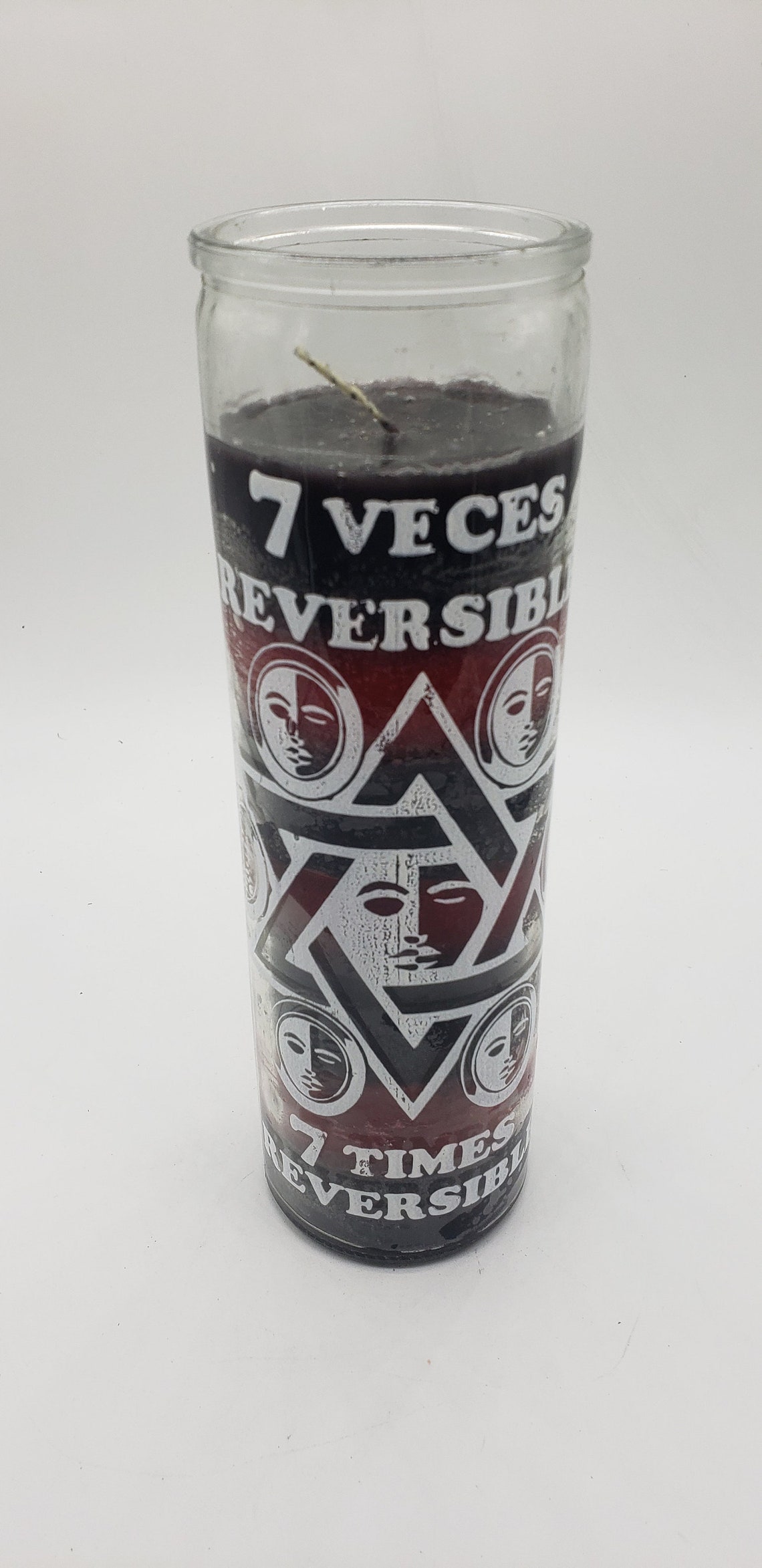 7 Veces Reversible Candle / 7 Times Reversible Candle Etsy
