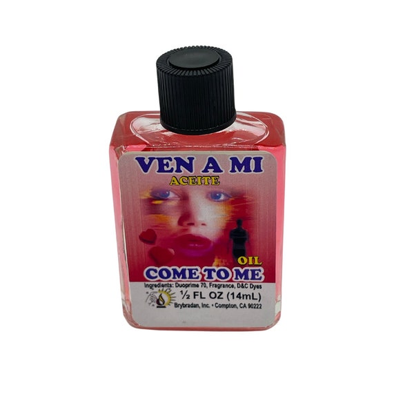 Come To Me Oil Love Spell Oil Aceite Ven a Mi