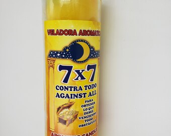 7 X 7 Against All Fixed Candle / Veladora Preparada