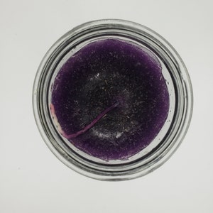 Holy Death purple ritual candle Santa Muerte veladora morada image 2