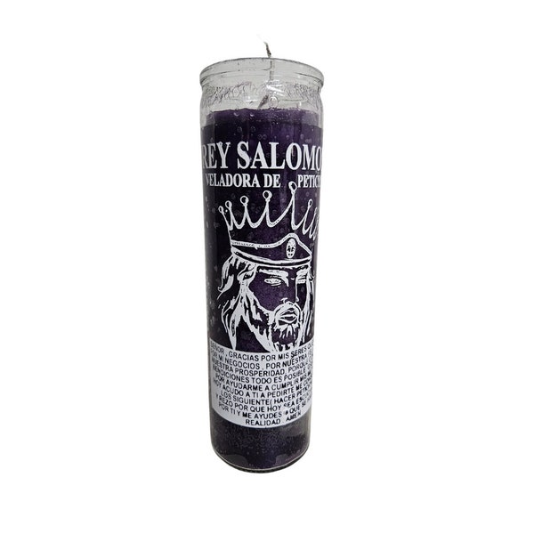 King Solomon Ritual Candle / Rey Salomon Veladora