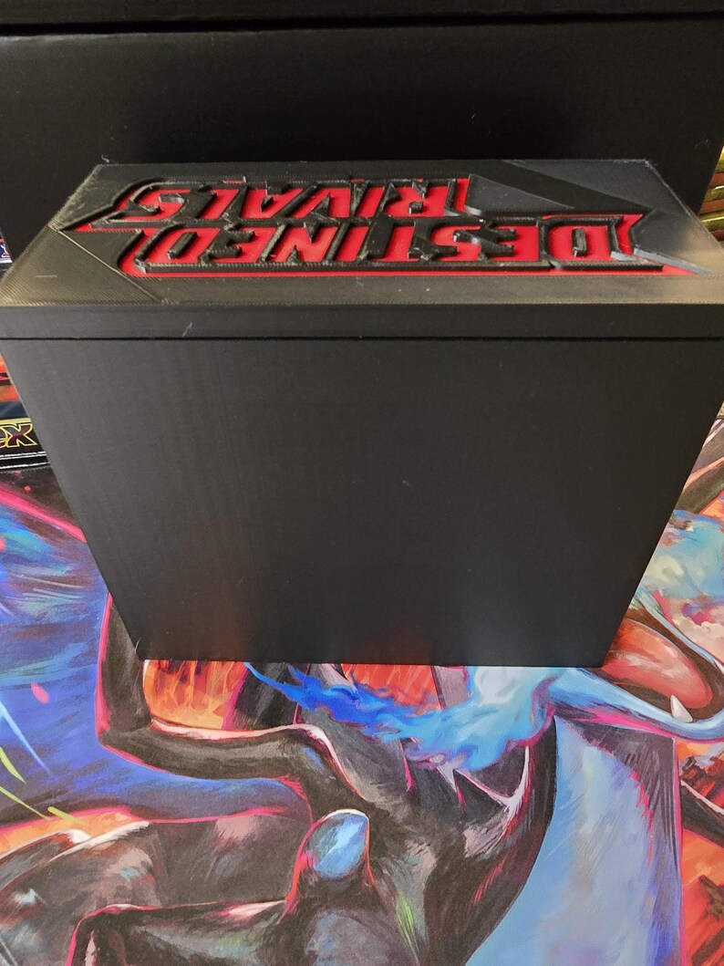 Destin Rivals Lettering Elite Trainer Box Display Case for Collectables. - Etsy