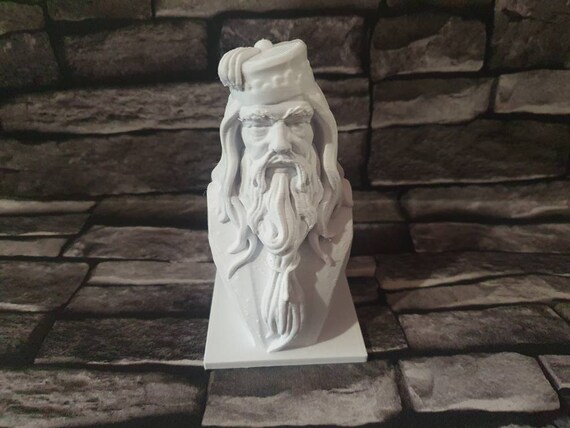 Harry Potter Albus Dumbledore Weiss 3d Gedruckt Modell Etsy