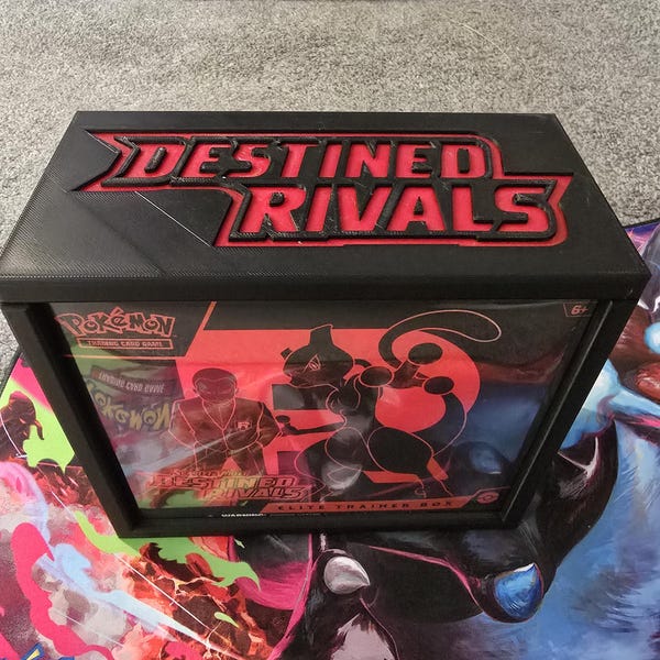 Elite Trainer Box display Case for collectables.