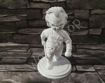 Chucky the doll 3D printed model horror figurine - Gift