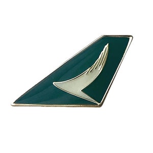 Cathay Pacific-reversspeld, pin luchtvaartmaatschappij, cadeau Cathay-crew, Boeing, Airbus, pilootcadeau, luchtvaartcadeaus, cadeau luchtvaartmaatschappij, dasspeld, metalen badge