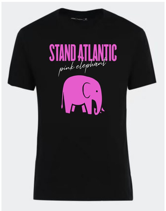 Stand Atlantic Merch Stand Atlantic T Shirt Pink Elephant Etsy