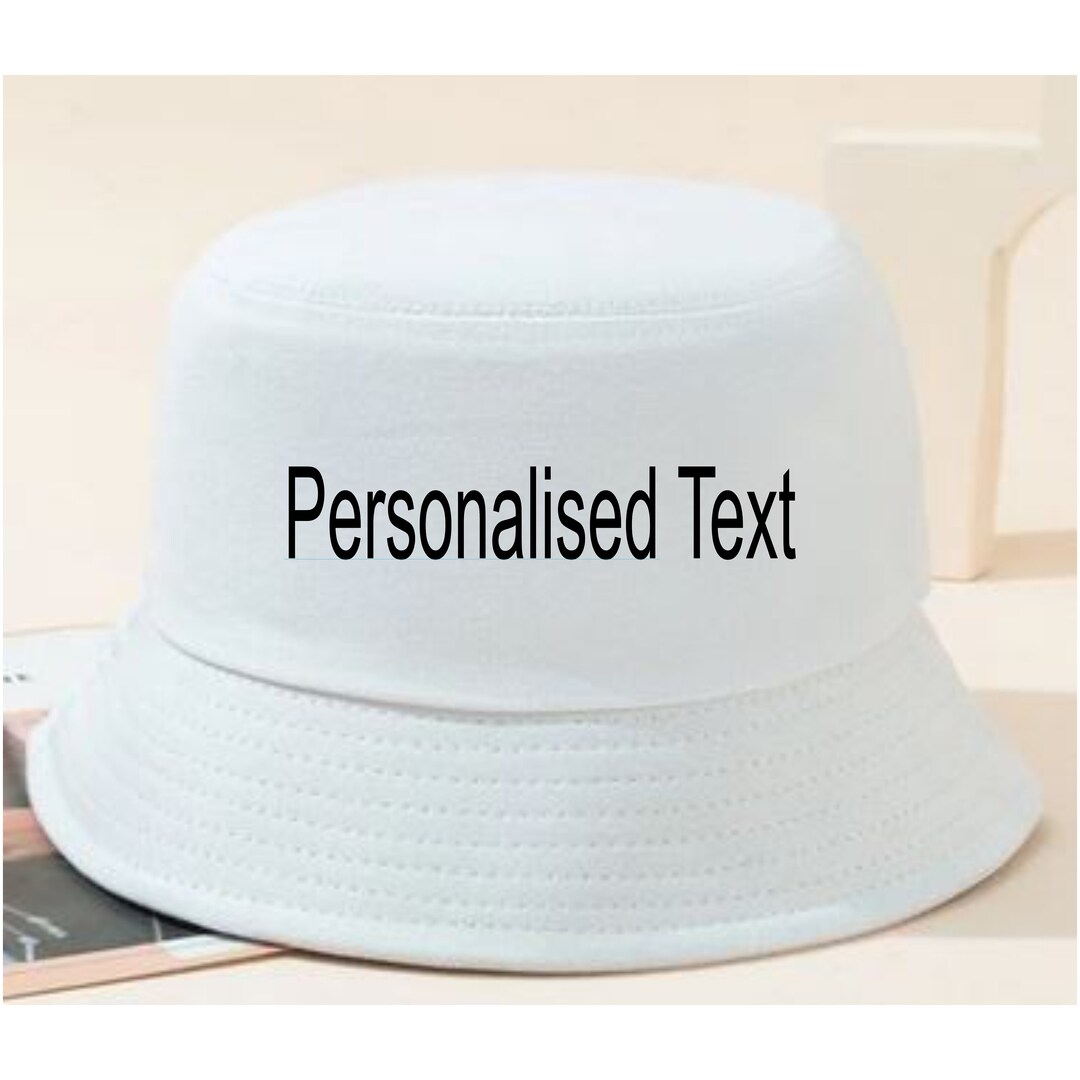 Personalised Bucket Hats Personalised Hat Bucket Hat Etsy Australia
