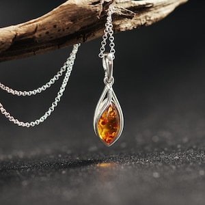 Honey Amber Infinity Earrings on Eurowires Honey Amber Infinity Earrings on Eurowires