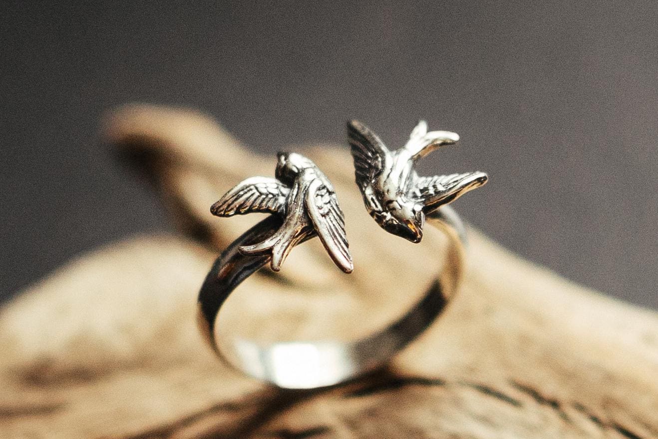Bird ring - Etsy 日本
