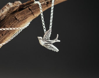 Sterling silver swallows studs Sterling silver swallows studs