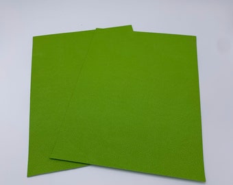 Light Green, Faux Leather Sheets, Printed Pattern, Glitter, Solid, litchi, Synthetic Leather Sheet, Leather Earrings and Bows