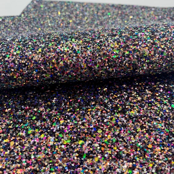 Multi Color Glitter Rainbow Glitter Faux Leather Sheets - Etsy