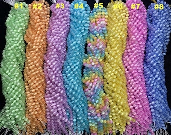 Natural Selenite Round Bead Selenite Loose Beads Gemstone Beads Rainbow Multi Color Selenite Gemstone Loose Bead 6mm 8mm 10mm 15.5 Inch AAA