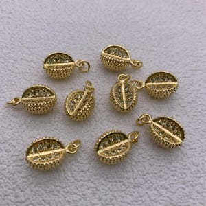 Enamel Durian Pendant Durian Shape DIY Necklace Gifts for Women