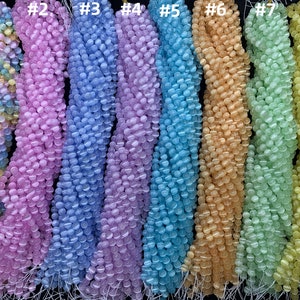 Natural Selenite Round Bead Selenite Loose Beads Gemstone Beads Rainbow Multi Color Selenite Gemstone Loose Bead 6mm 8mm 10mm 15 Inch AAA
