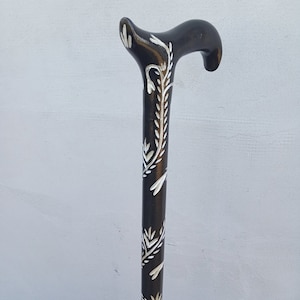 Walking cane for women Carved handle and sticks Wood walking stick Hand carved Hiking staff Walking canes Gift for hikers. Wooden Canes