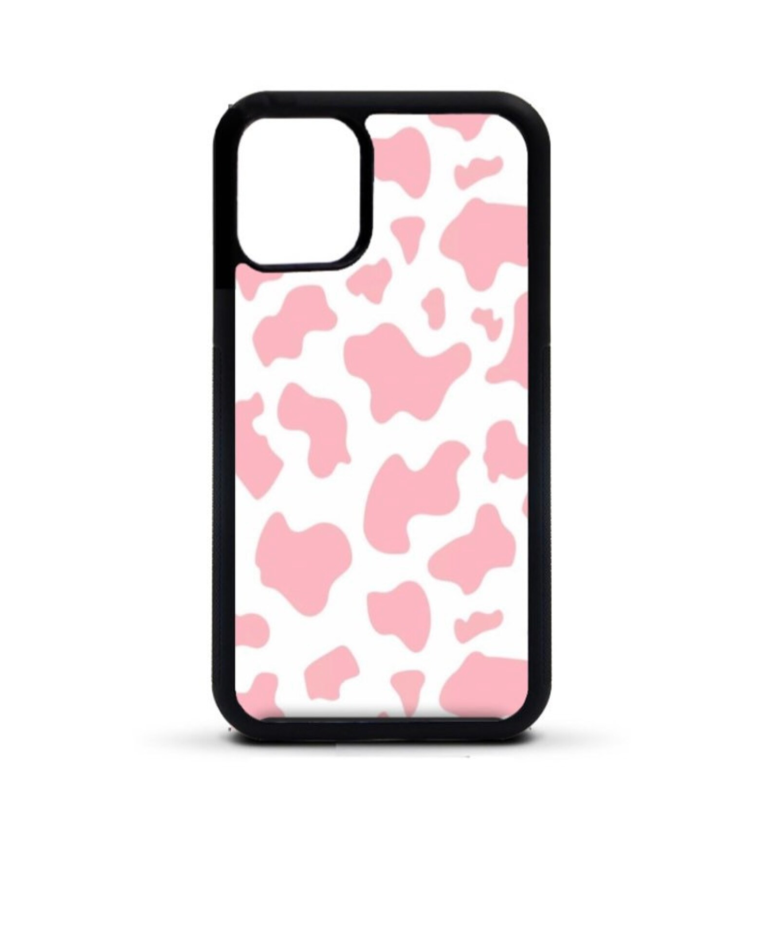 Pastel Pink Cow Print Phone Case Etsy