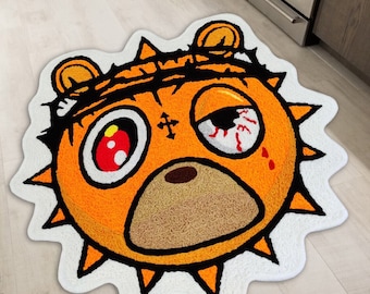 Glo GANG ラグマット Glory Glo Gang Chief Keef Area Living Room Rugs Bedroom Wool