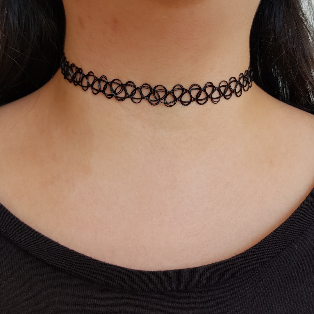 Trasfit Women's 10 Pieces Lace Choker Necklace