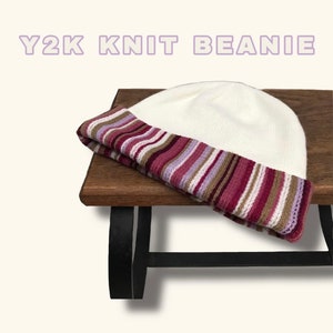 Bonnet Y2K, Minus Two Bonnet, Bonnets Pour Femmes