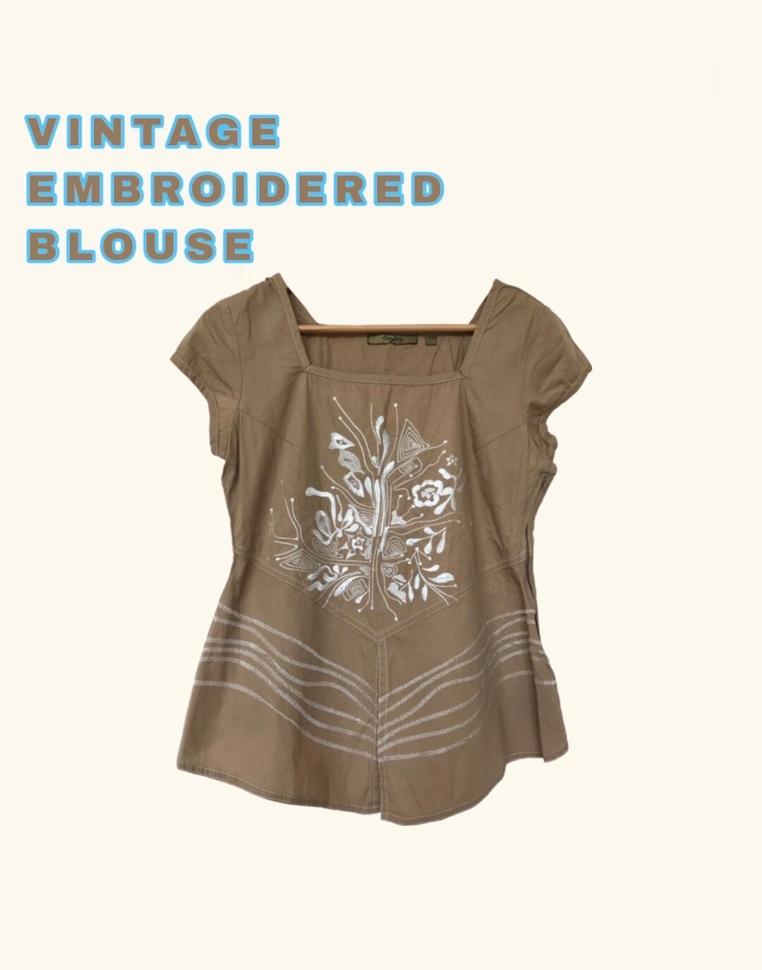 Best We've Got Embroidered Blouse