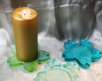 Light holder - wedding favor - Candle holder in resin