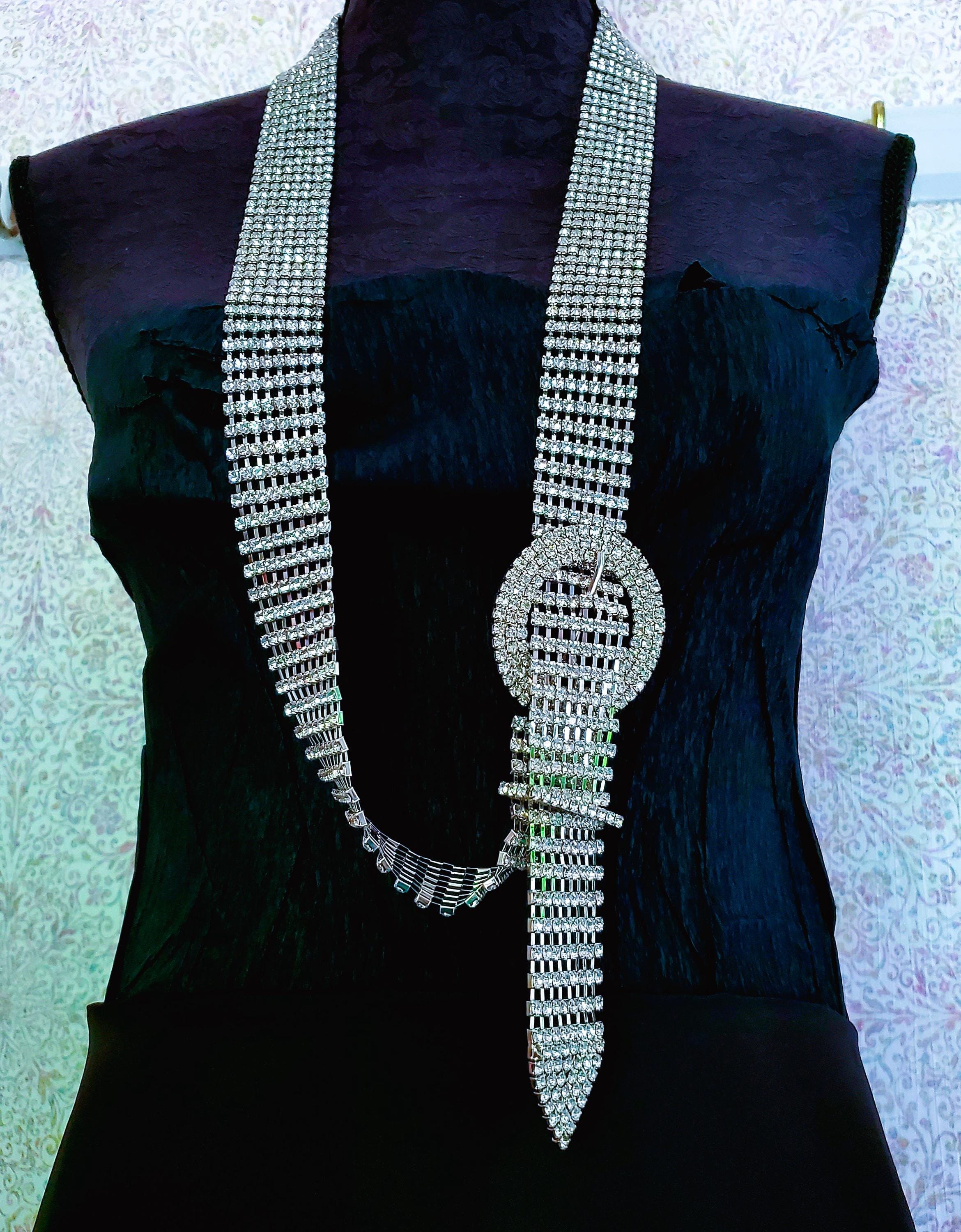 Diamante Belt - Etsy UK
