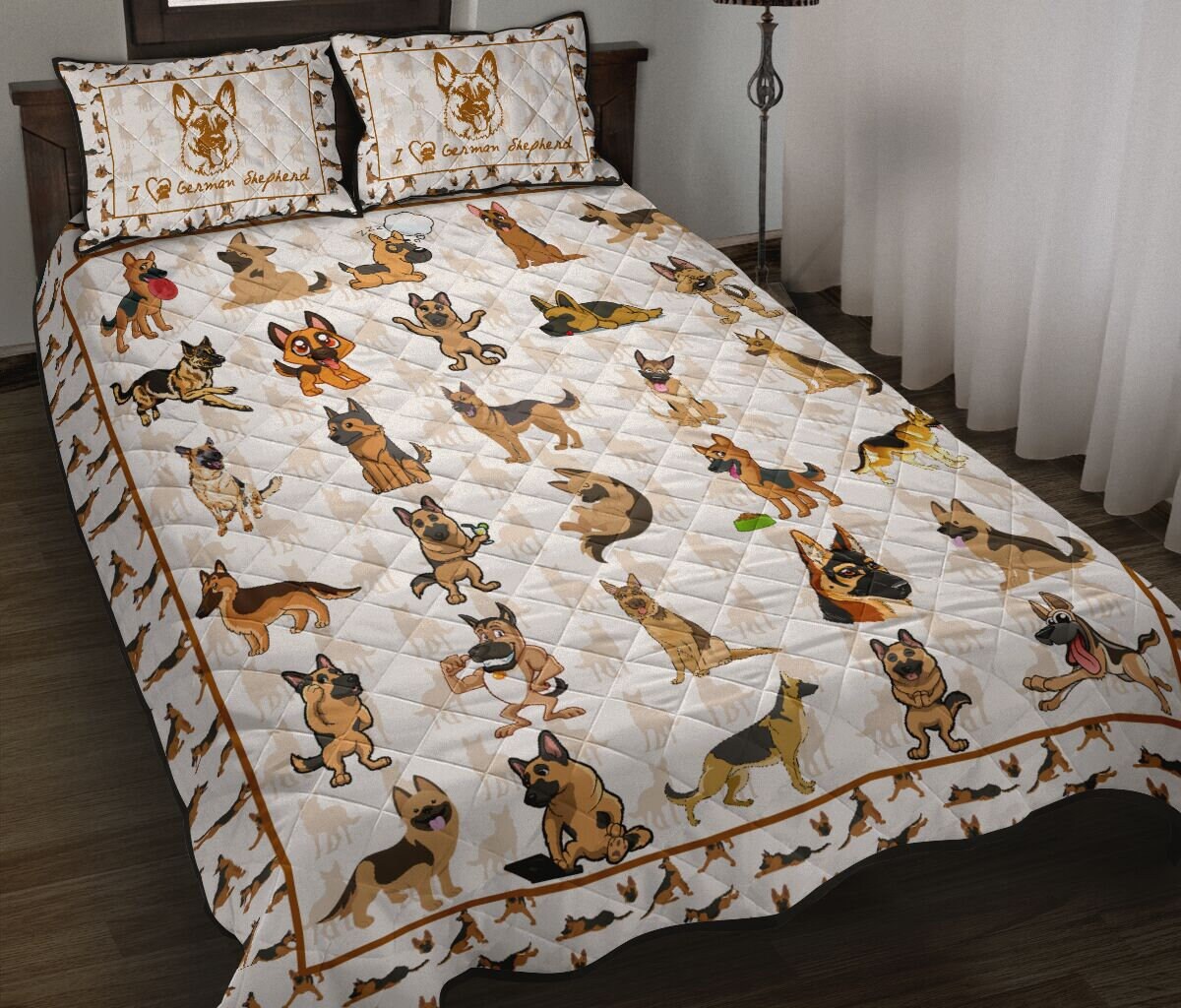 German Shepherd Comforter Etsy