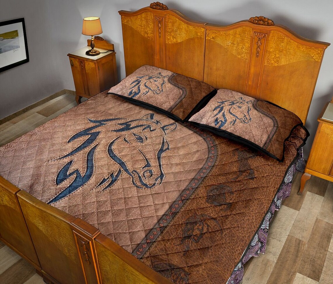 Horse Bedding Sets Horse Lovers Covers Home Decor Etsy