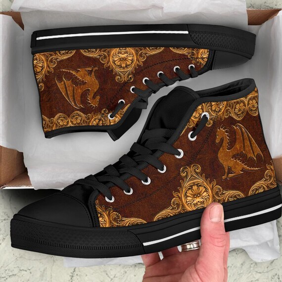 dragon custom shoes