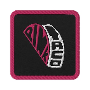 Broderad rosa taco-stryklapp | En lesbisk klassiker