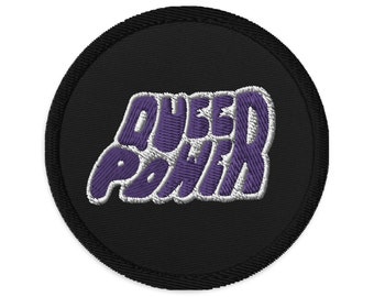 Queer Power gestickter Aufnäher | LGBTQ+ Pride | Aufnäher | Bügelbild | Retro Vibe