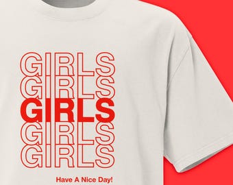 Mädchen T-Shirt |  Übergroßes verblasstes T-Shirt | Lesben-Stolz | LGBTQia+ Bekleidung | Queer T-Shirt