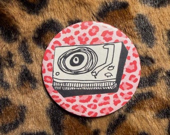 BIKINI KILL inspired Button