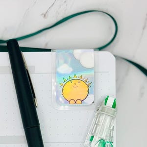 Magnetic Bookmarks, Reading Accessories, Reading Gift, Planner Accessories, Gift for Reader, Cute Magnetic Bookmark, Sun Magnetic Bookmark