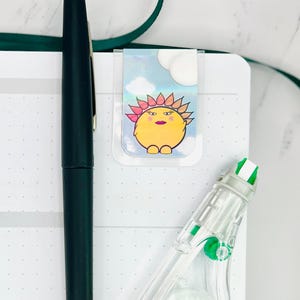 Magnetic Bookmarks, Reading Accessories, Reading Gift, Planner Accessories, Gift for Reader, Cute Magnetic Bookmark, Sun Magnetic Bookmark