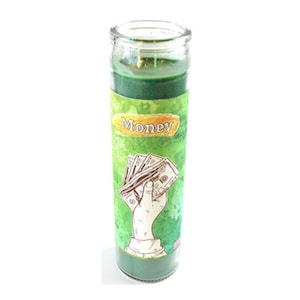 Money Jar Candle for Money Spells