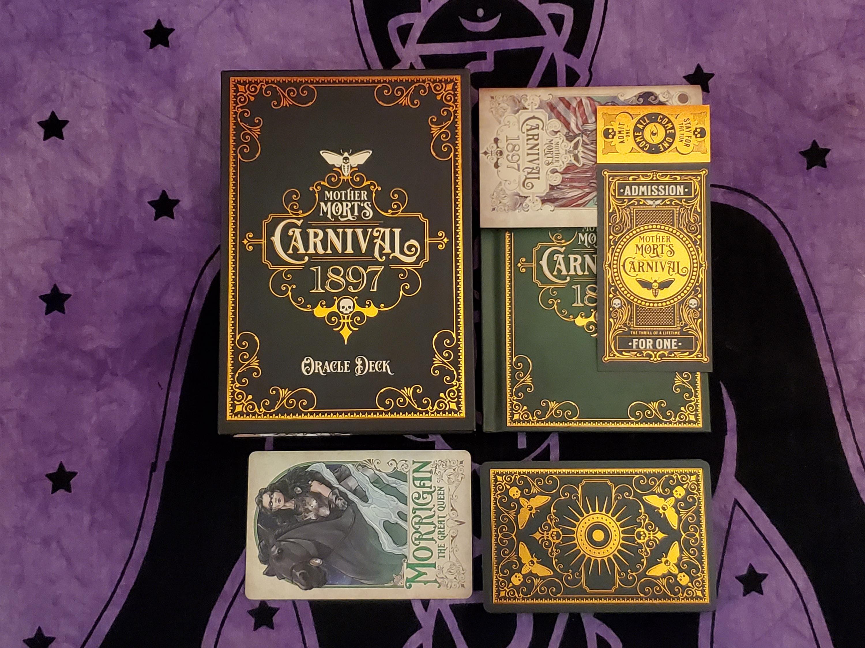 Mother Mort's Carnival 1897 Oracle Deck – 32-card Divination Set