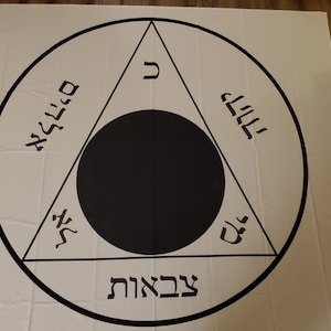 Triangle of Art for Magick Circle of Solomon