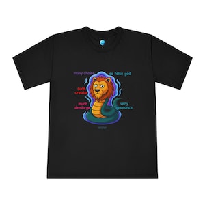 Yaldabaoth Demiurge T-Shirt Gnostic Meme Shirt Unisex