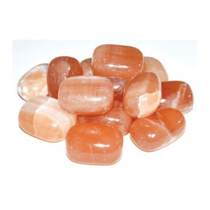 1 lb Honey Calcite Tumbled Stones
