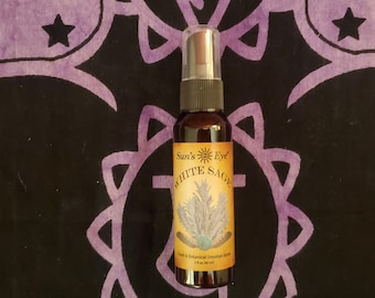 White Sage Clearing Spray – 2 fl oz Ritual Mist for Cleansing, Protection & Energy Purification