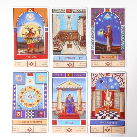 masonic tarot deck タロット Masonic Tarot Deck - The Tarot Garden