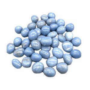 1 lb Angelite Tumbled Stones